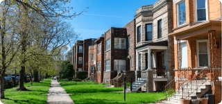 a row of houses